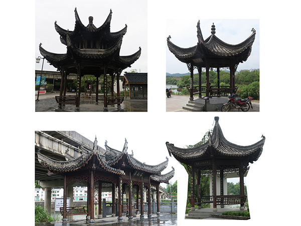 亭，花架